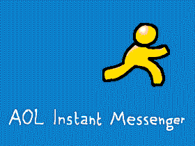 AOL Instant Messenger. Logo
