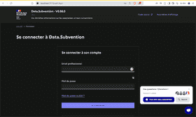 data.subventions dans un navigateur en local